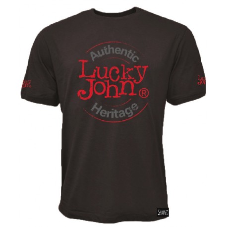 T-shirt LUCKY JOHN GRAY