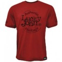 AM-157-03L T-shirt LUCKY JOHN RED