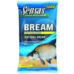 Прикормка Sensas 3000 NATURAL BREAM UK RANGE