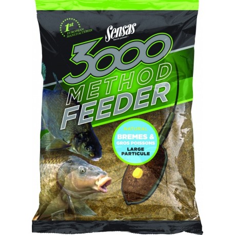 Прикормка Sensas 3000 METHOD FEEDER