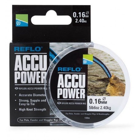 Preston Reflo Accu Power Line 100 m