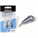 6291080 Zebco Trophy Swivel Pear Lead