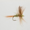 DW32 16 Fishing fly Turrall ROUGH OLIVE