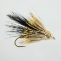 MU07 8 Нахлыстовая мушка Turrall MARABOU BLACK