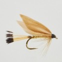 WW12 12 Fishing fly Turrall CINNAMON & GOLD