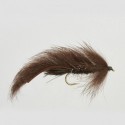 ZK03 8 Fishing fly Turrall STANDARD MINKY BROWN