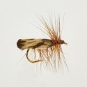 CA0212 Fishing fly Turall Caddis Sedge BROWN