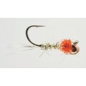 OB0212 Fishing fly Turrall COPPER, HARE'S EAR & ORANGE