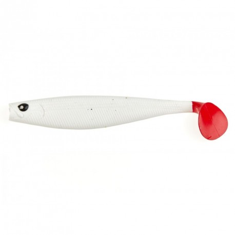 Soft lure Lucky John 3D Series RED TAIL SHAD 