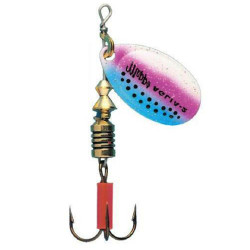 Spinner MEPPS Aglia Fluo Rainbow Trout