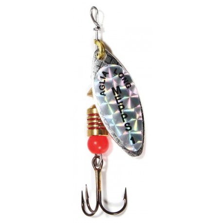 Spinner MEPPS Aglia Long Rainbow Silver