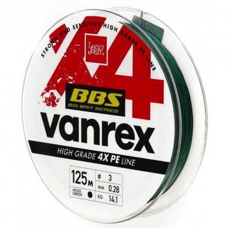 Braided line Lucky John Vanrex х4 BBS