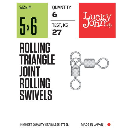 LJ Rolling Triangle Joint Rolling Swivels