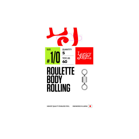 Swivel Lucky John Roulette Body Rolling