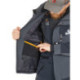 Jacket Norfin Rebel Pro Gray with hoodie