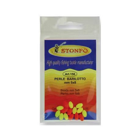 Beads Stonfo multicolor, oval