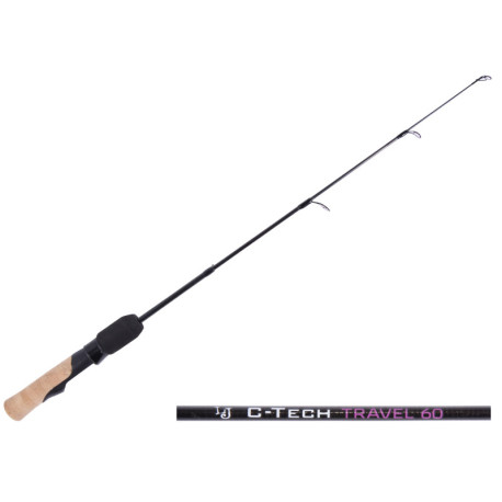 Telescopic ice-fishing rods Lucky John C-TECH TRAVEL