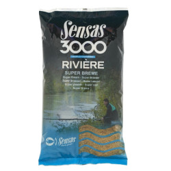 Groundbait Sensas 3000 SUPER RIVER BREAM 1KG