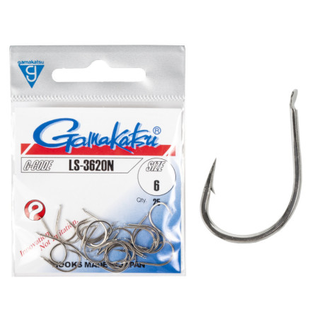 Hooks Gamakatsu LS-3620N Nickel