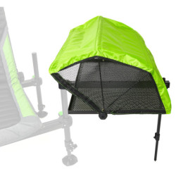 Fishing table with canopy Feeder Concept, with chair mount