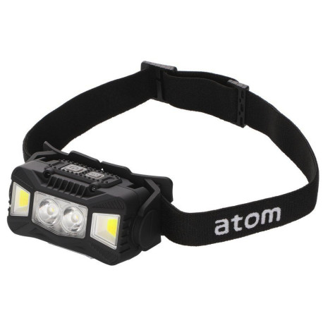 Atom headlamp rechargeable 420 lumens