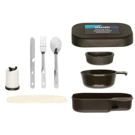 Atom camping cutlery set