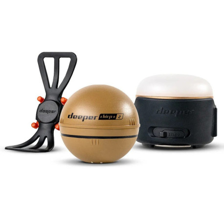 Deeper Smart Sonar CHIRP+ 2.0 Trophy Bundle Kit