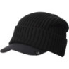 Daiwa Knit Cap With Brim - Black