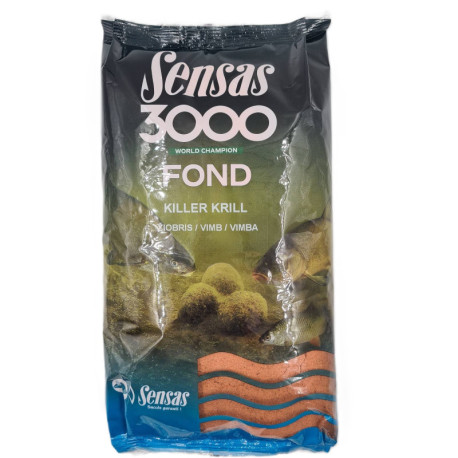 Сухая добавка Sensas Sensas Fond Killer Krill 1KG