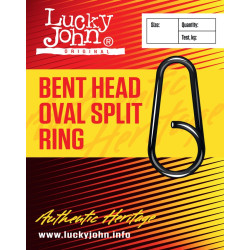 Кольцо LJ Bent Head Oval Split Ring